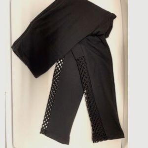 Black high waist leggings 0/S